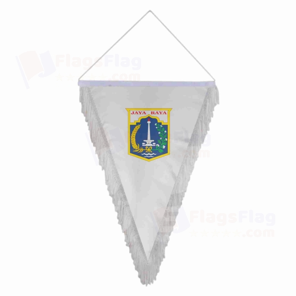Jakarta Triangle Fringed Streamers