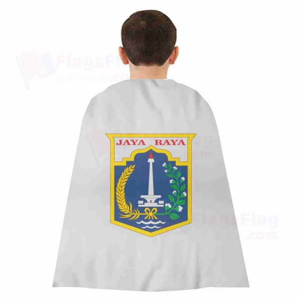 Jakarta Woven Fabric Cloak Digital Printing