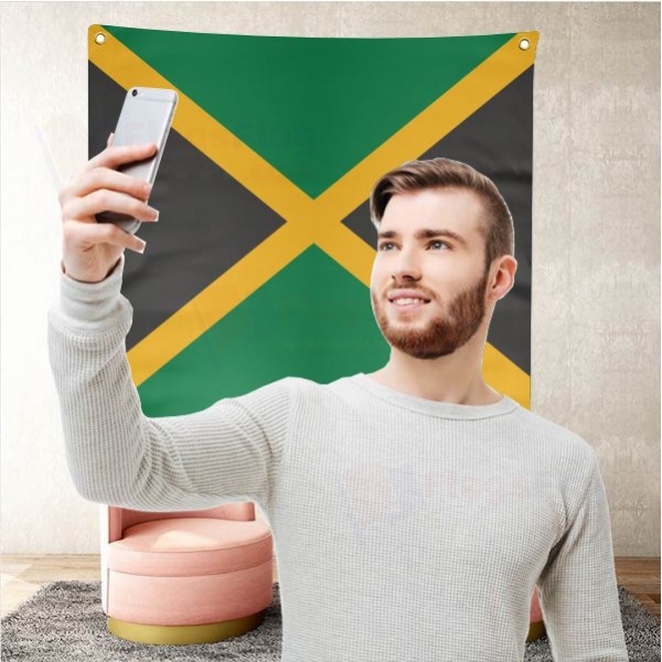 Jamaica Background Selfie Shooting Landscapes