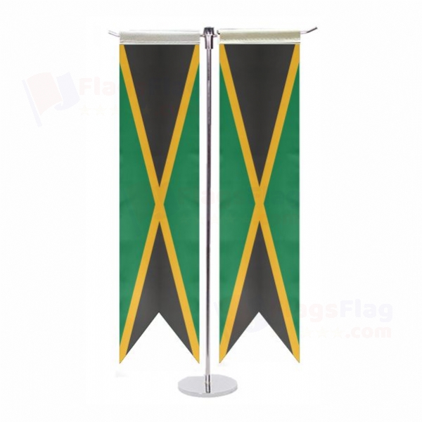 Jamaica T Table Flags