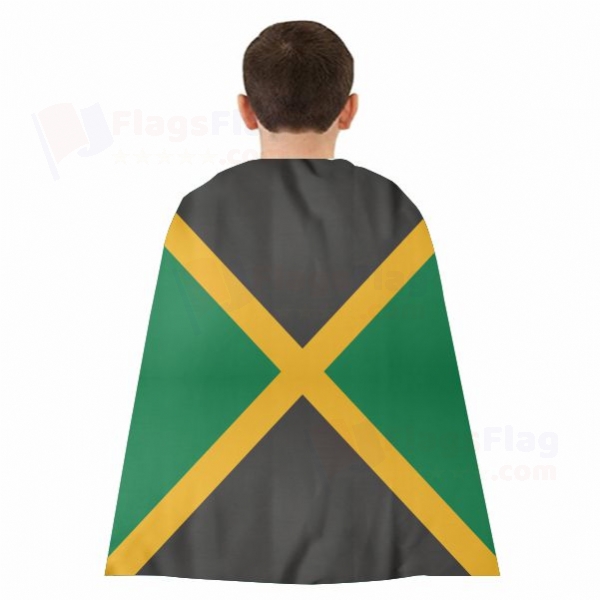Jamaica Woven Fabric Cloak Digital Printing
