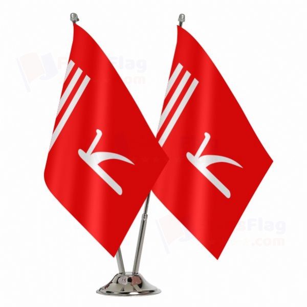 Jammu and Kashmir Binary Table Flag