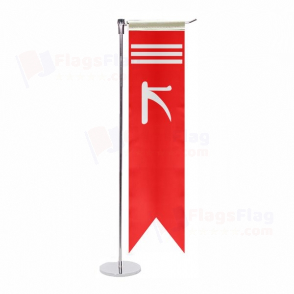 Jammu and Kashmir L Table Flag