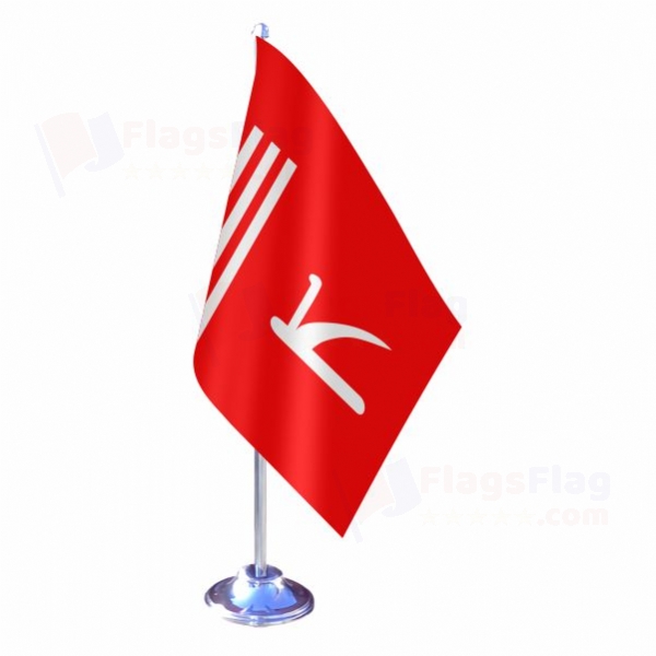Jammu and Kashmir Single Table Flag