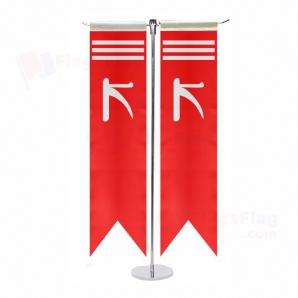 Jammu and Kashmir T Table Flag