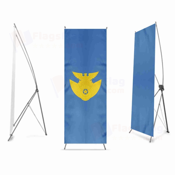Japan Air Self Defense Force Digital Print X Banner