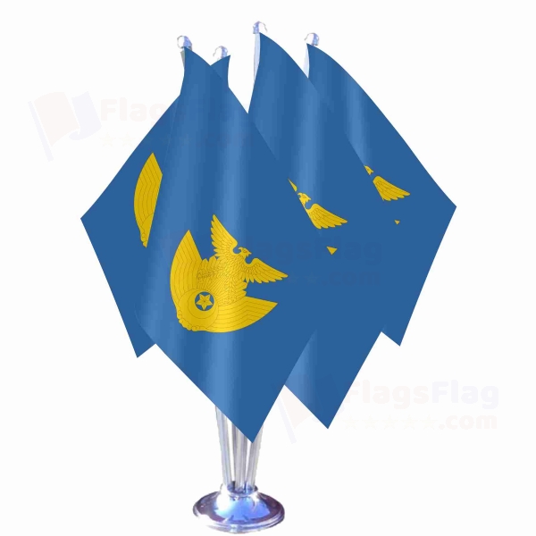 Japan Air Self Defense Force Quadruple Table Flag