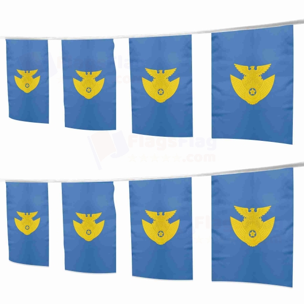 Japan Air Self Defense Force Square String Flags