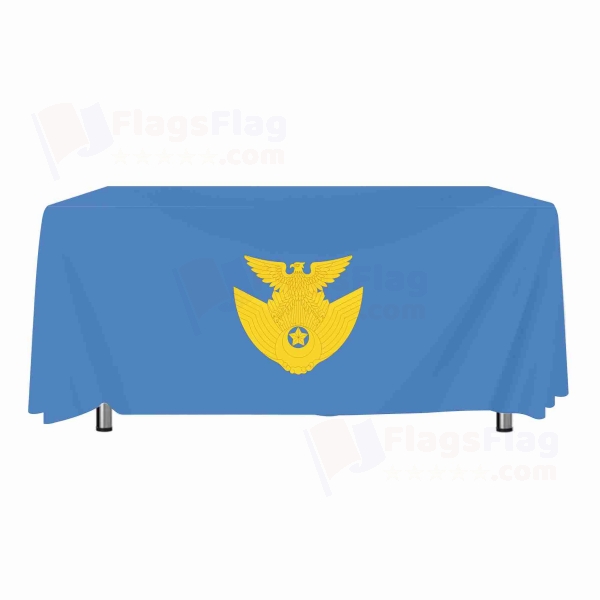 Japan Air Self Defense Force Tablecloth Models