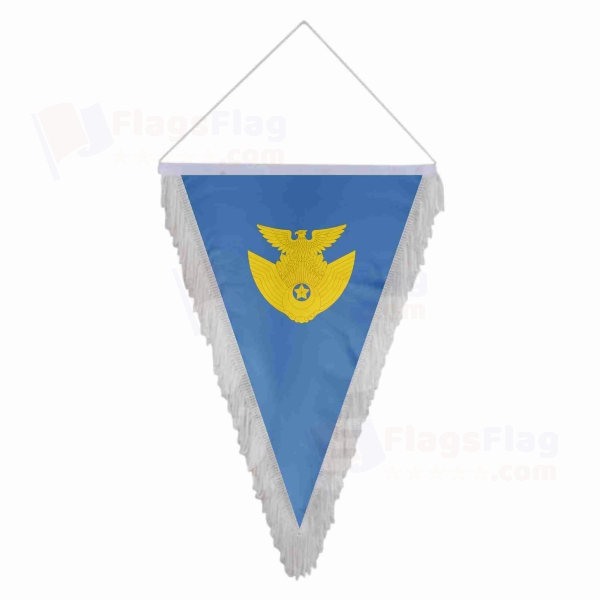 Japan Air Self Defense Force Triangle Fringed Streamers