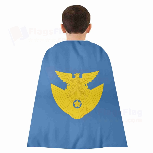 Japan Air Self Defense Force Woven Fabric Cloak Digital Printing