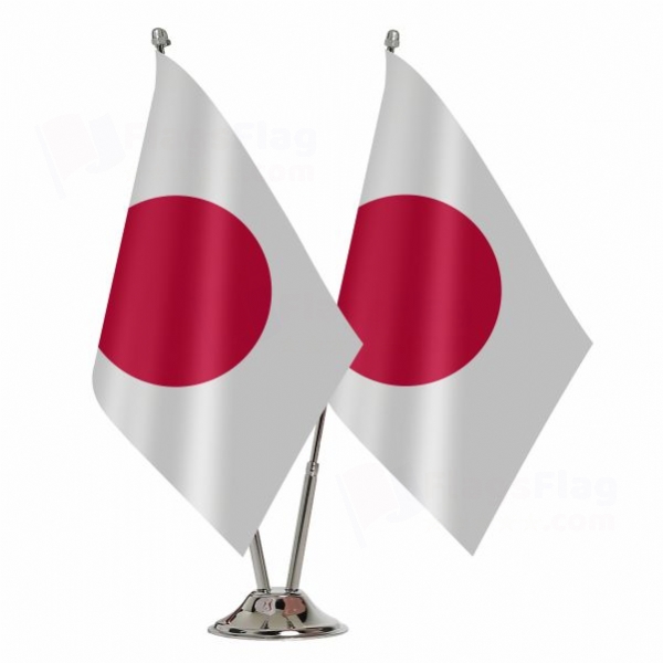 Japan Binary Table Flag