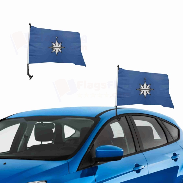 Japan Coast Guard Vehicle Convoy Flag