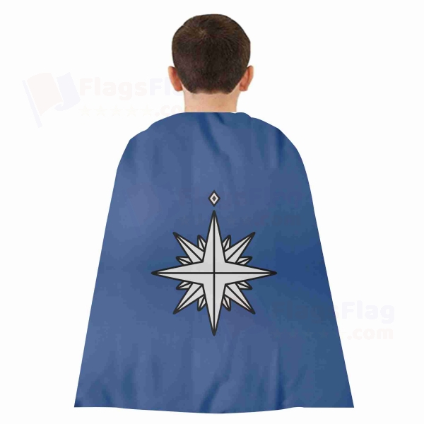 Japan Coast Guard Woven Fabric Cloak Digital Printing