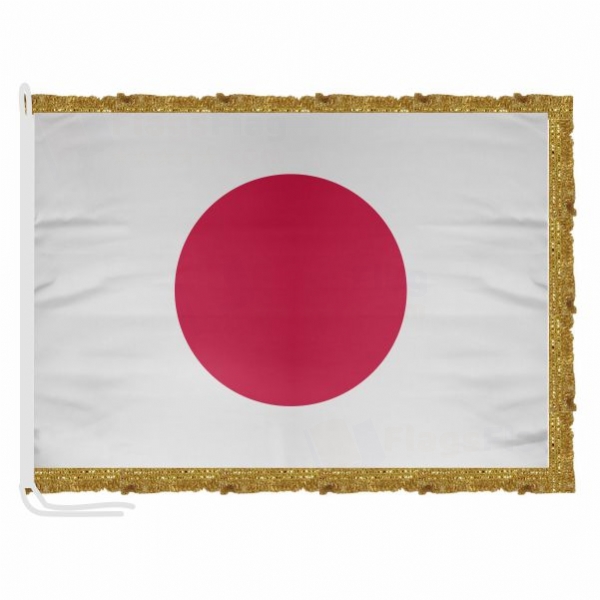 Japan Satin Office Flag