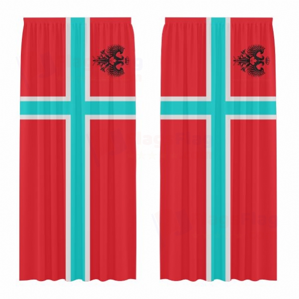 Jarldom of Vikesland Digital Printed Curtains