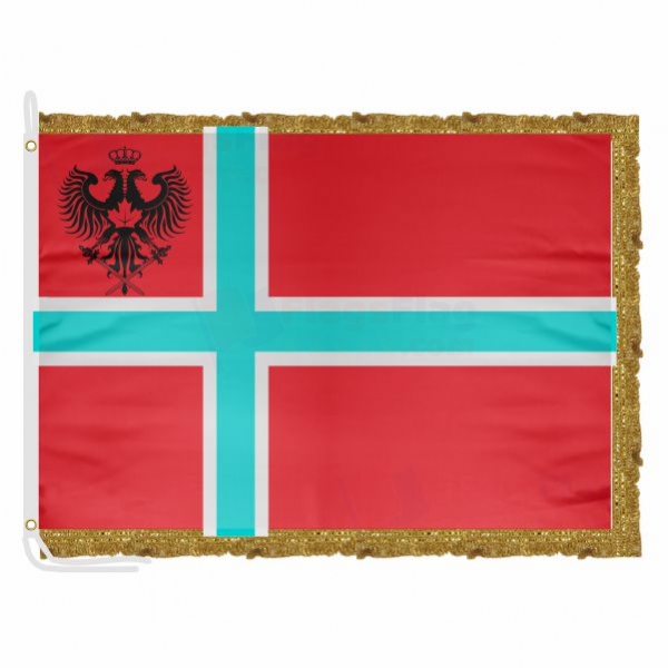 Jarldom of Vikesland Satin Office Flag