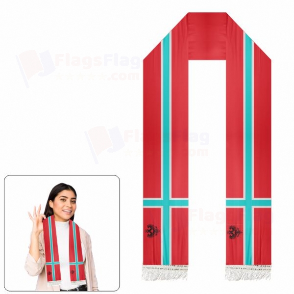 Jarldom of Vikesland Scarf Digital Printing