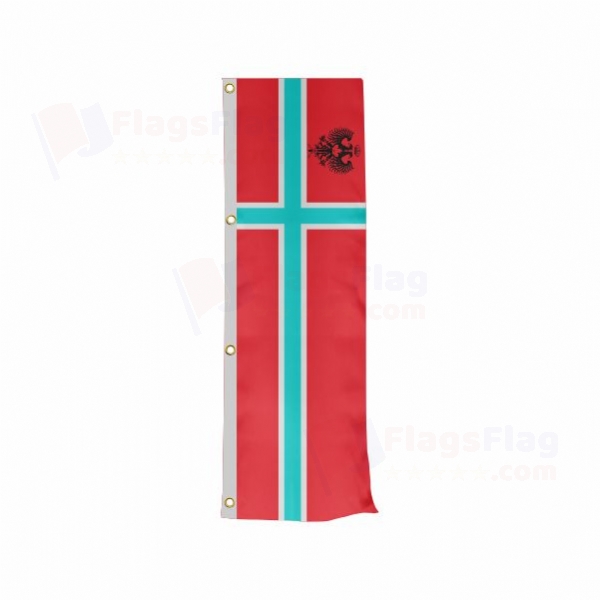Jarldom of Vikesland Vertically Raised Flags