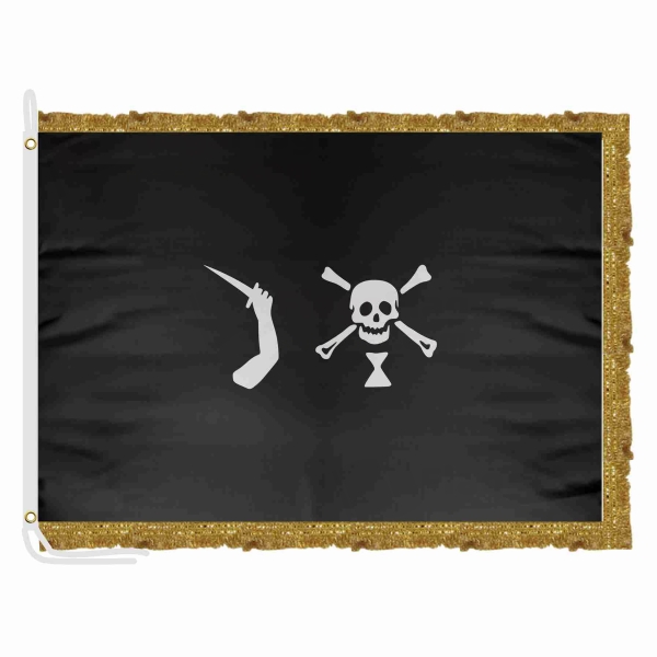 Jeremiah Cocklynn Satin Office Flag