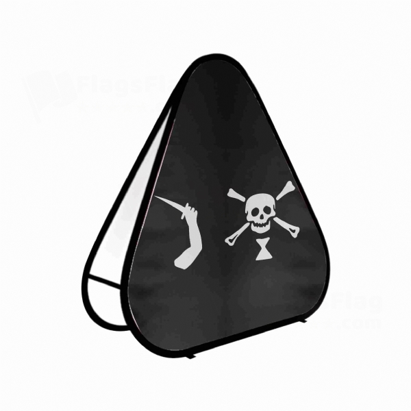 Jeremiah Cocklynn Triangle Fabric Banner Display Stands