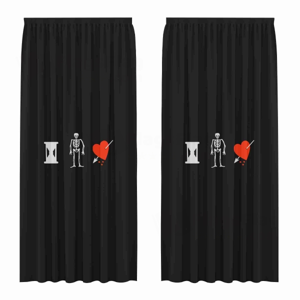 John Phillips Pirate Digital Printed Curtains