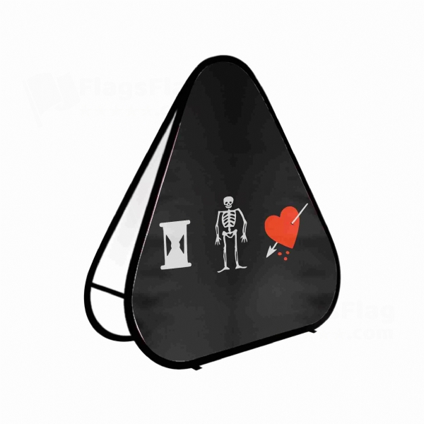 John Phillips Pirate Triangle Fabric Banner Display Stands