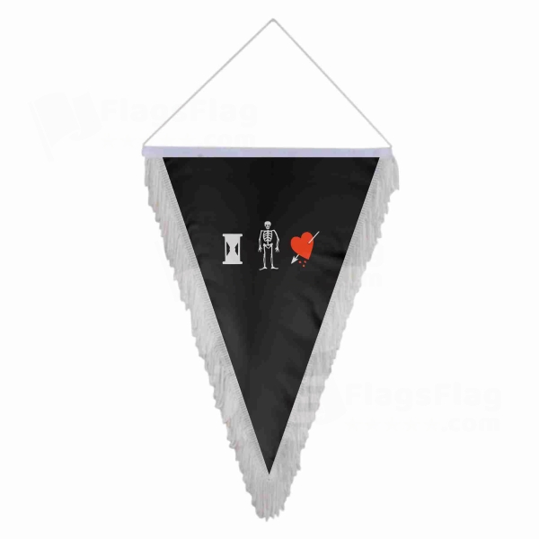 John Phillips Pirate Triangle Fringed Streamers