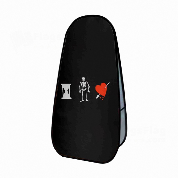 John Phillips Pirate Vertical Cloth Banner Display Stands