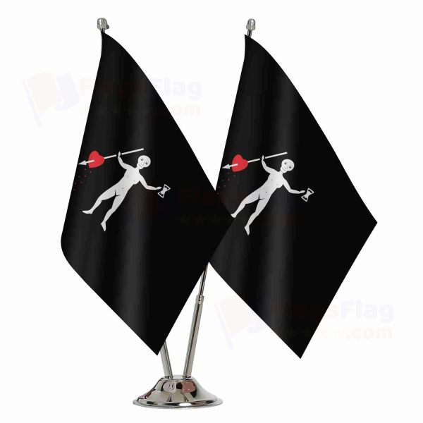 John Quelch Binary Table Flag