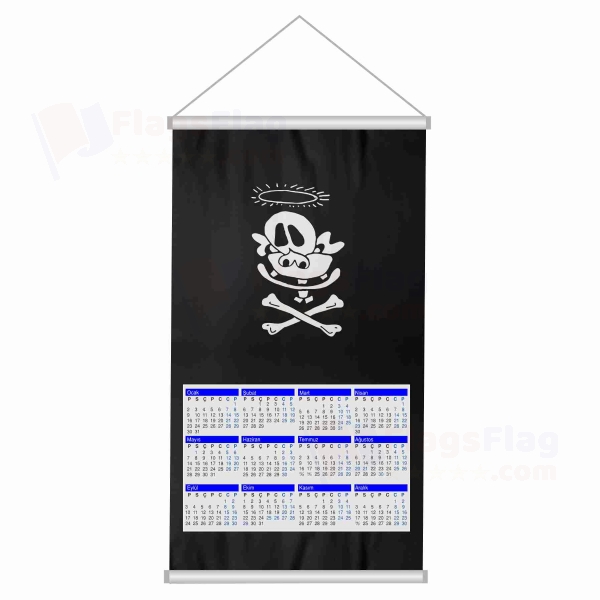 Jolly Okkie Woven Fabric Digital Printing Calendar