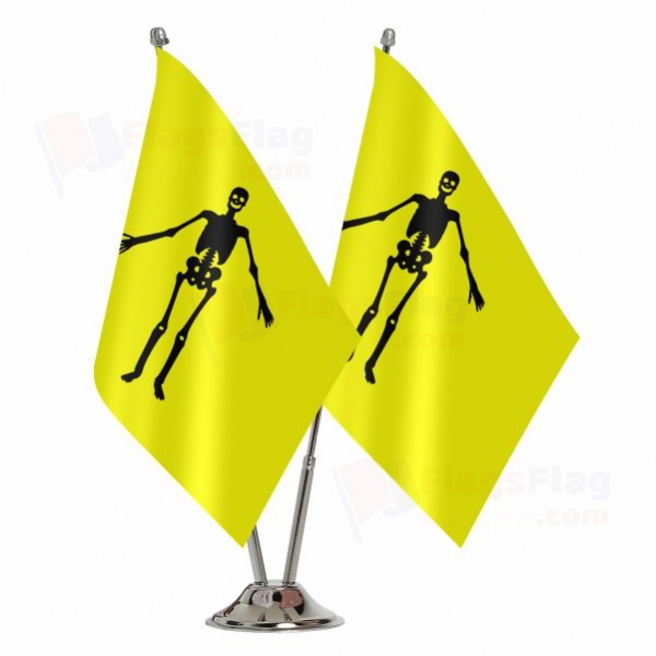 Jolly Roger described by William Betagh Binary Table Flag