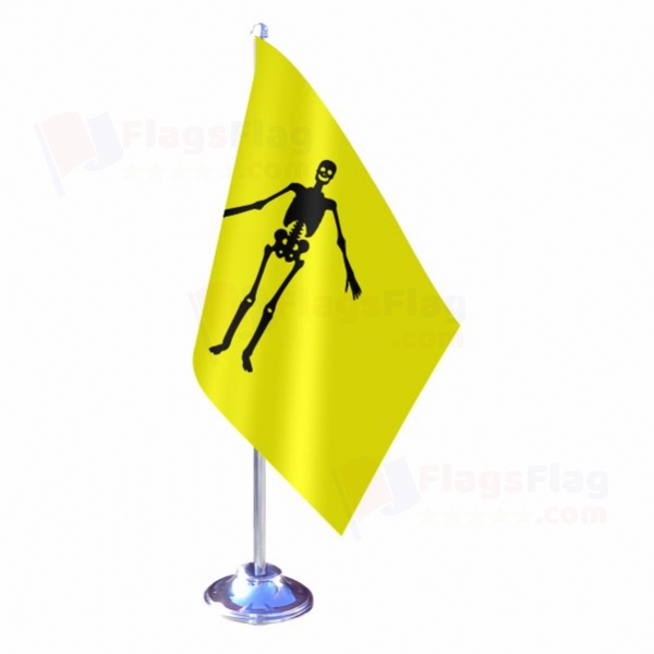 Jolly Roger described by William Betagh Single Table Flag