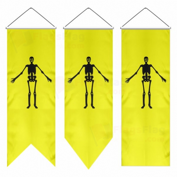 Jolly Roger described by William Betagh Swallowtail Flags