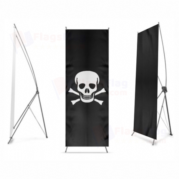 Jolly Roger Digital Print X Banner
