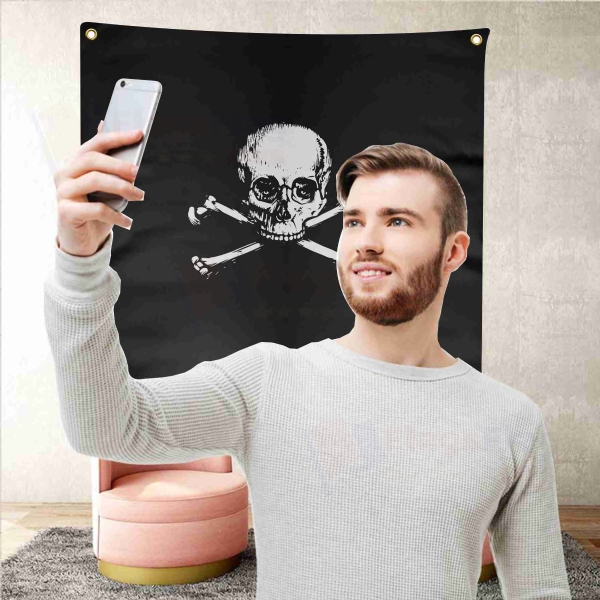 Jolly Roger Jolly Roger Background Selfie Shooting Landscapes
