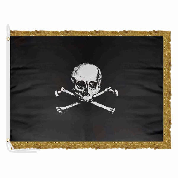 Jolly Roger Jolly Roger Satin Office Flag