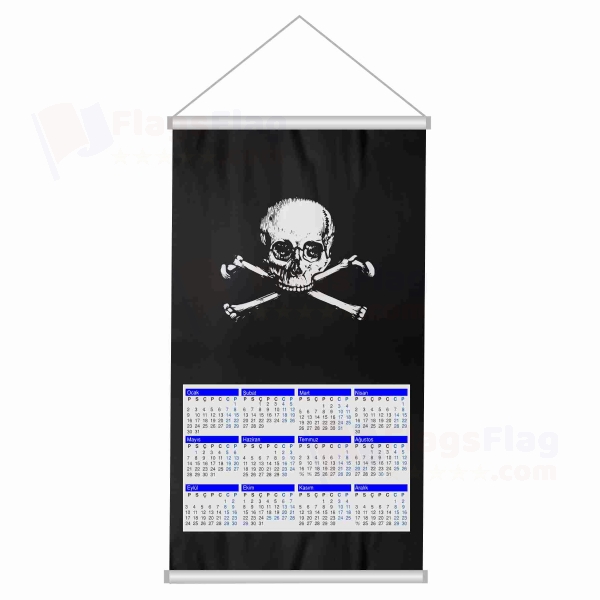 Jolly Roger Jolly Roger Woven Fabric Digital Printing Calendar
