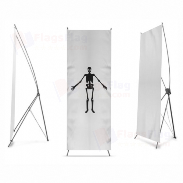Jolly Roger La Buse Digital Print X Banner