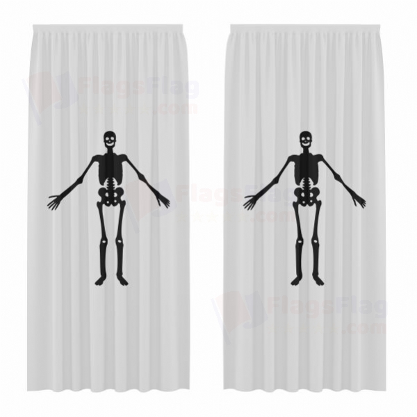 Jolly Roger La Buse Digital Printed Curtains