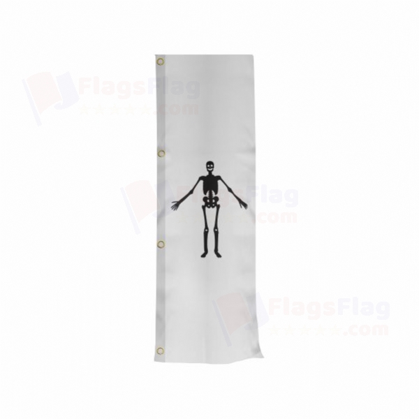 Jolly Roger La Buse Vertically Raised Flags