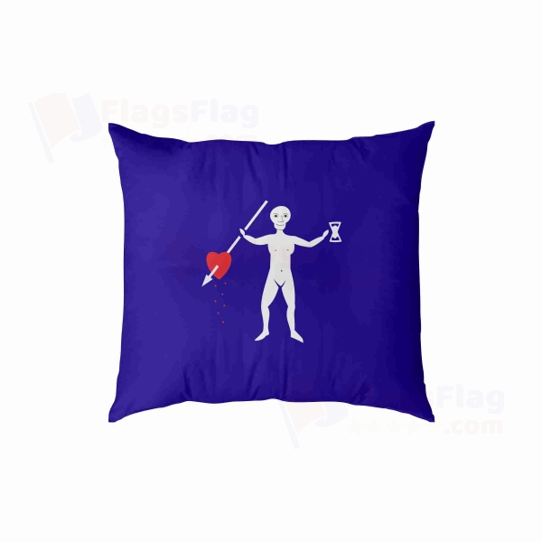 Jolly Roger Pirate Digital Printed Pillow Cover