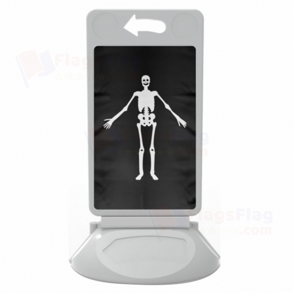 Jolly Roger pirate John Cole Plastic Pontoon