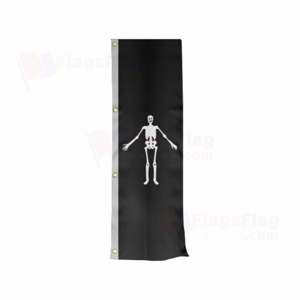 Jolly Roger pirate John Cole Vertically Raised Flags