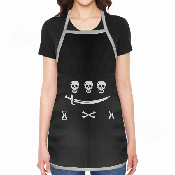 Jolly Roger Pirate Of Jean Thomas Dullien Apron