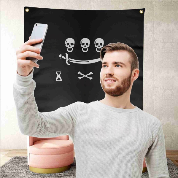 Jolly Roger Pirate Of Jean Thomas Dullien Background Selfie Shooting Landscapes