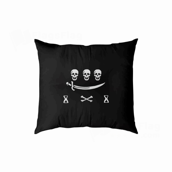 Jolly Roger Pirate Of Jean Thomas Dullien Digital Printed Pillow Cover