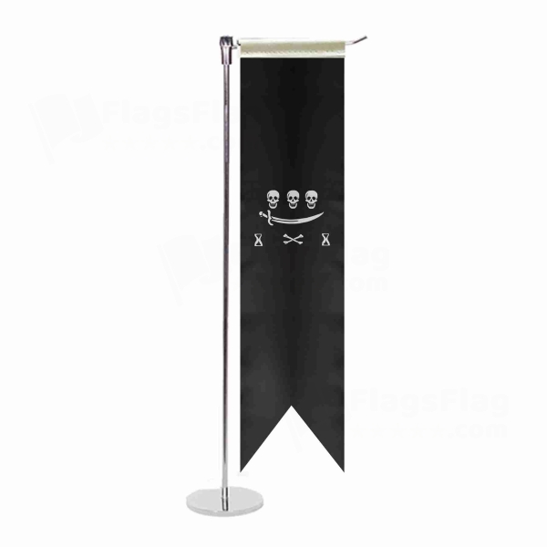 Jolly Roger Pirate Of Jean Thomas Dullien L Table Flag