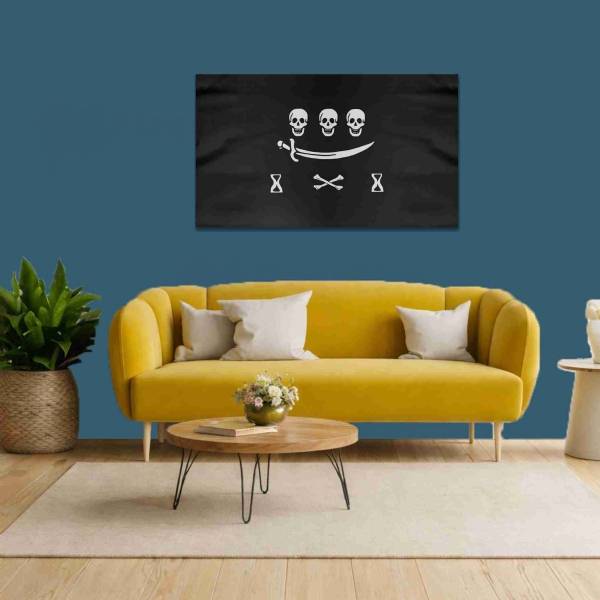 Jolly Roger Pirate Of Jean Thomas Dullien Painting