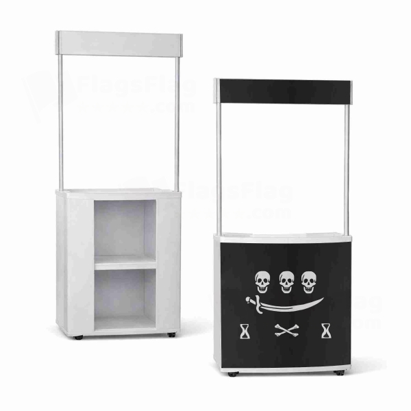 Jolly Roger Pirate Of Jean Thomas Dullien Square Promotion Stand